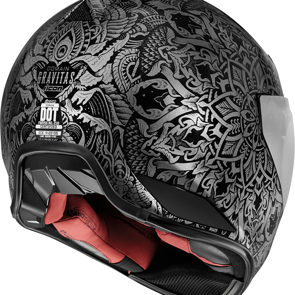 
                      
                        ICON Domain* Helmet - Gravitas - Black - 3XL 0101-14964
                      
                    