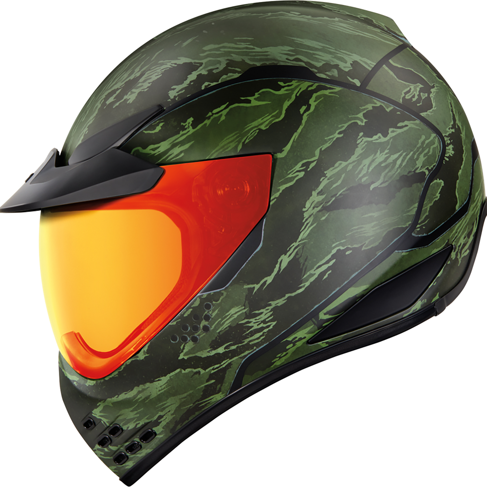 ICON Domain* Helmet - Tiger's Blood - Green - Medium 0101-14925