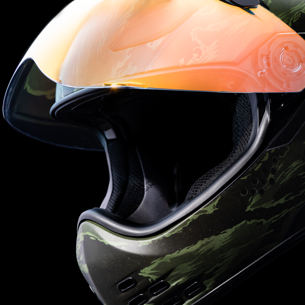 
                      
                        ICON Domain* Helmet - Tiger's Blood - Green - Medium 0101-14925
                      
                    