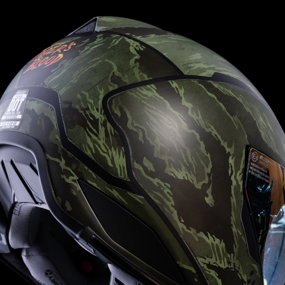 
                      
                        ICON Domain* Helmet - Tiger's Blood - Green - Medium 0101-14925
                      
                    