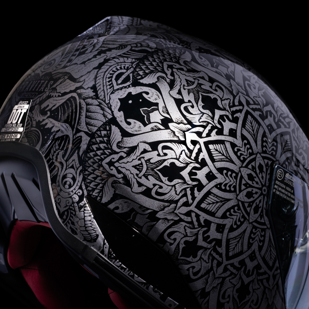 
                      
                        ICON Domain* Helmet - Gravitas - Black - 3XL 0101-14964
                      
                    