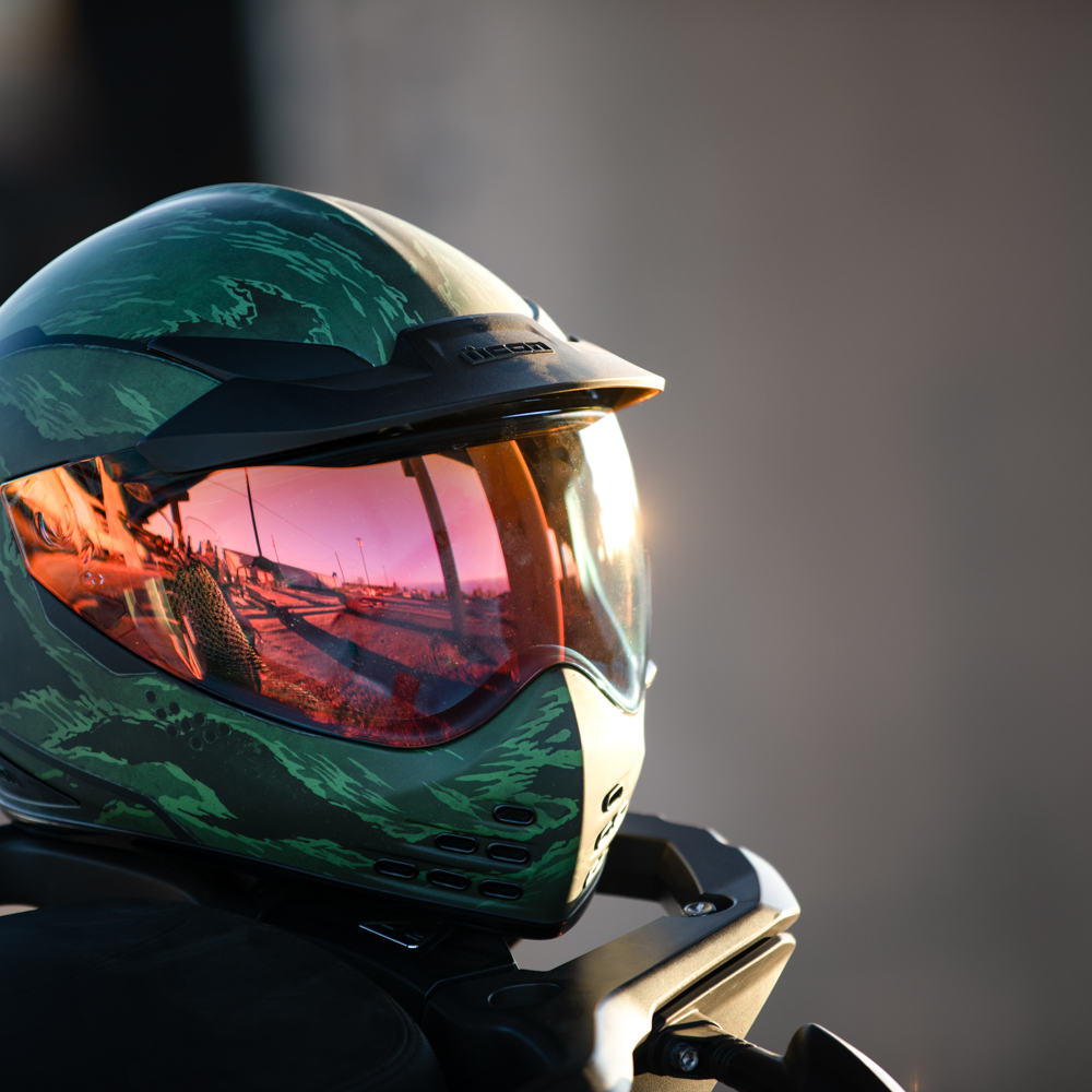 
                      
                        ICON Domain* Helmet - Tiger's Blood - Green - XS 0101-14923
                      
                    