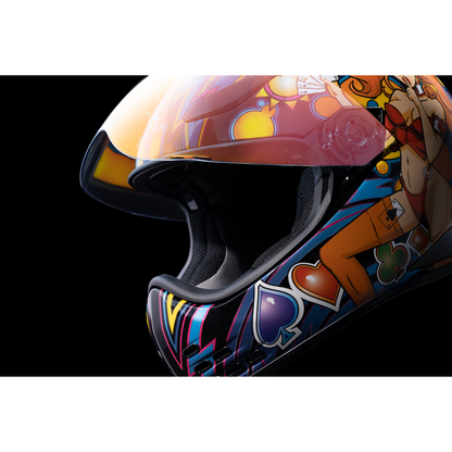 ICON Domain* Helmet - Lucky Lid 4 - Red - Medium 0101-14953