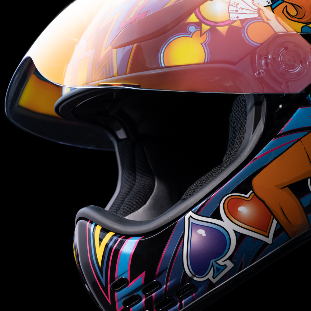 
                      
                        ICON Domain* Helmet - Lucky Lid 4 - Red - 3XL 0101-14957
                      
                    