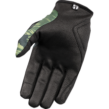 ICON Hooligan* Tiger's Blood Gloves - Green - Large 3301-4625