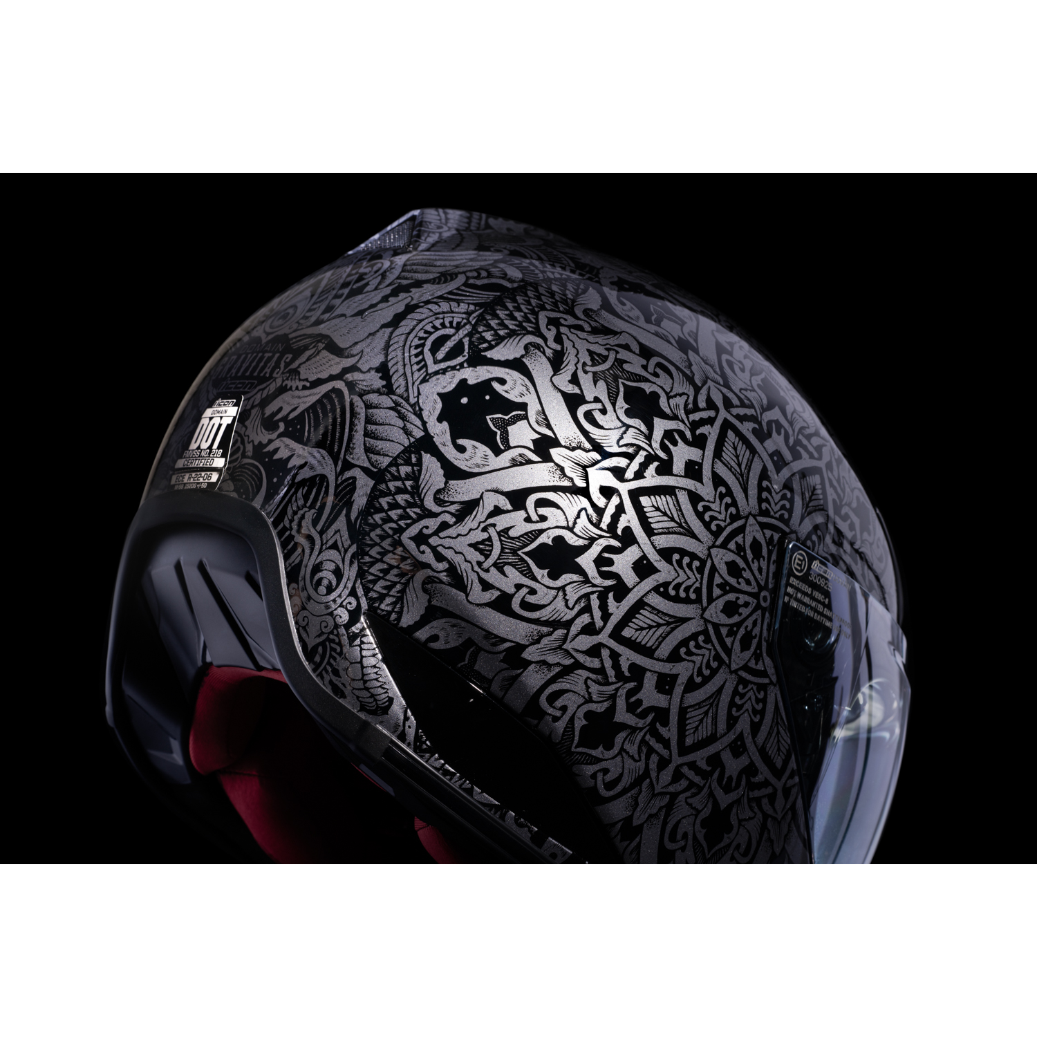 ICON Domain* Helmet - Gravitas - Black - 2XL 0101-14963