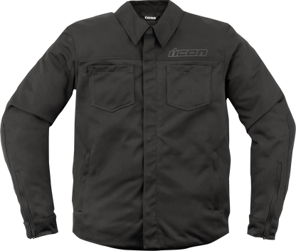 ICON Upstate Mesh CE™ Jacket - Black - Medium 2820-6218