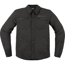 ICON Upstate Canvas CE™ Jacket - Black - Medium 2820-6236