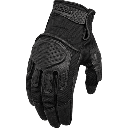ICON Punchup CE* Gloves - Black - Small 3301-4588