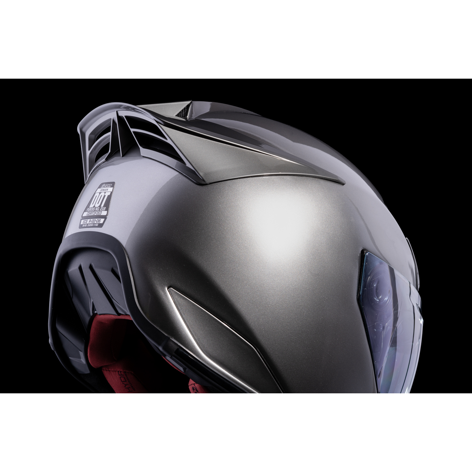 ICON Domain* Helmet - Cornelius - Silver - Medium 0101-14974