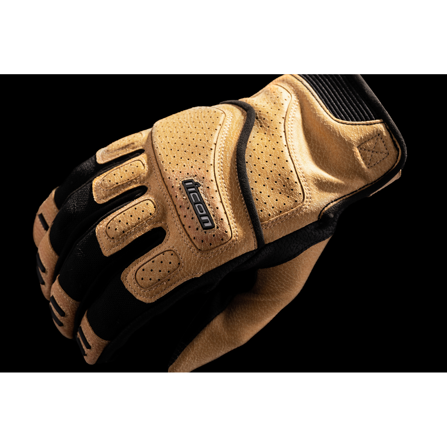 ICON Superduty3* Gloves - Tan - Small 3301-4600