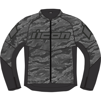 ICON Hooligan CE Tigersblood Jacket - Gray - Medium 2820-6160