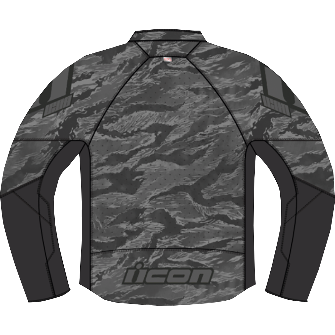 ICON Hooligan CE Tigersblood Jacket - Gray - Medium 2820-6160