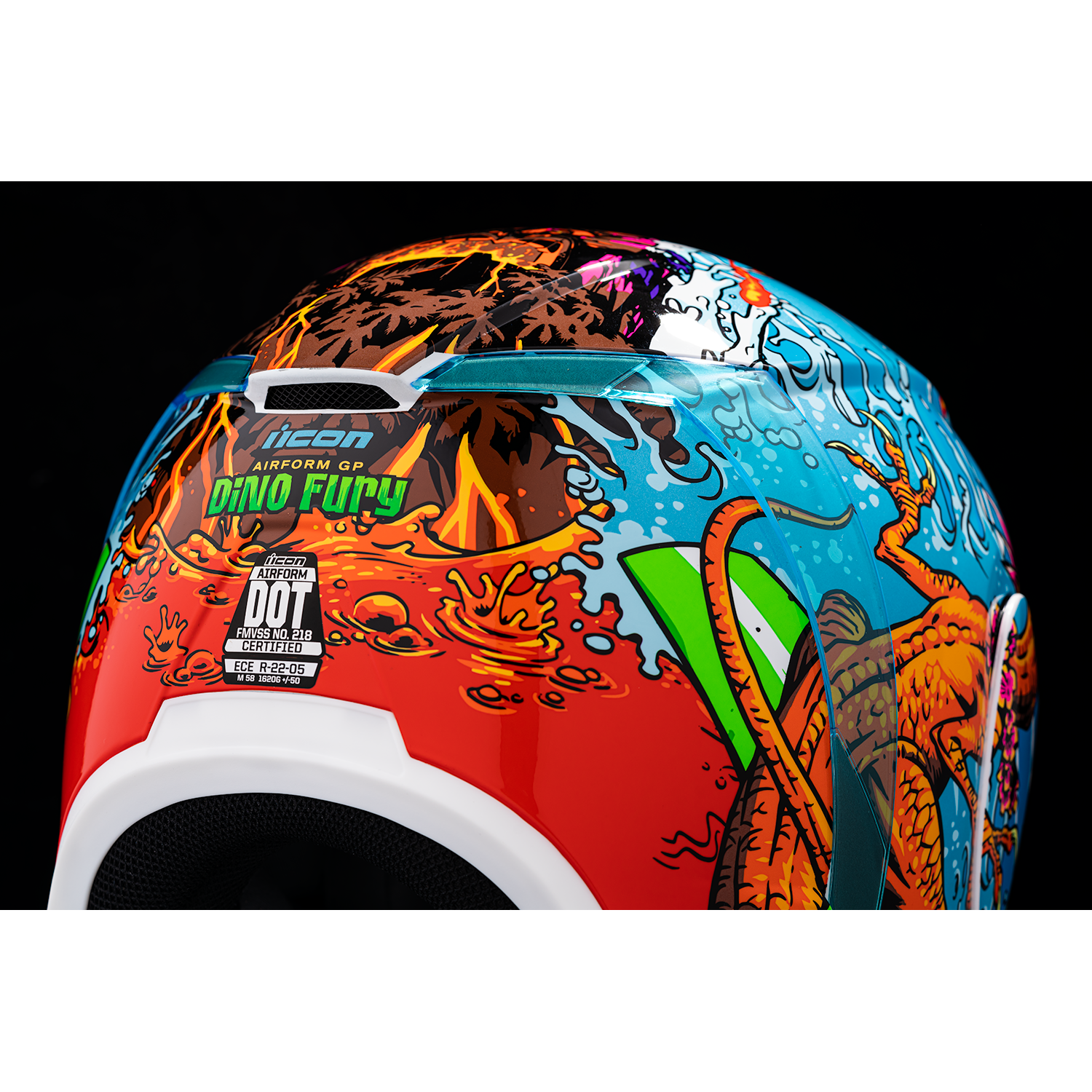 ICON Airform* Helmet - Dino Fury - Medium 0101-14791