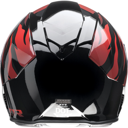 Z1R Warrant Helmet - Panthera - Black/Red - XL 010115209