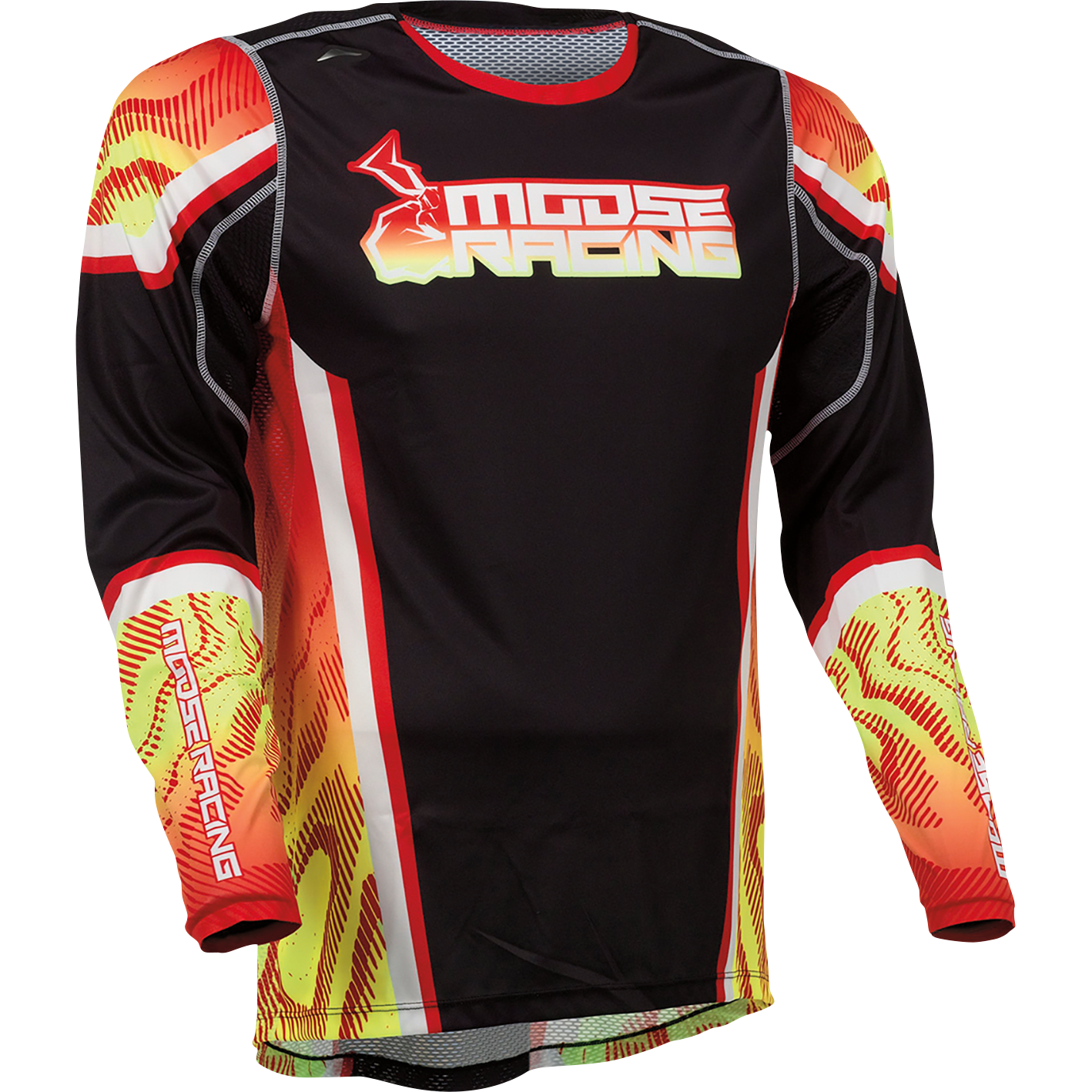 MOOSE OFFROAD Agroid Jersey - Red/Yellow/Black - 3XL 2910-7395