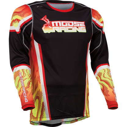 MOOSE OFFROAD Agroid Jersey - Red/Yellow/Black - 3XL 2910-7395