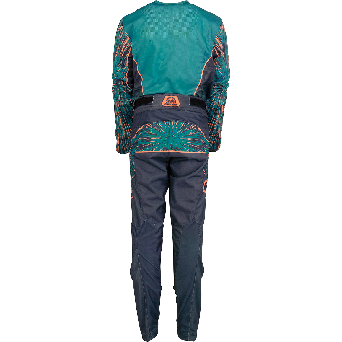 MOOSE OFFROAD Youth Agroid Vented Jersey - Blue/Orange - Large 2912-2332