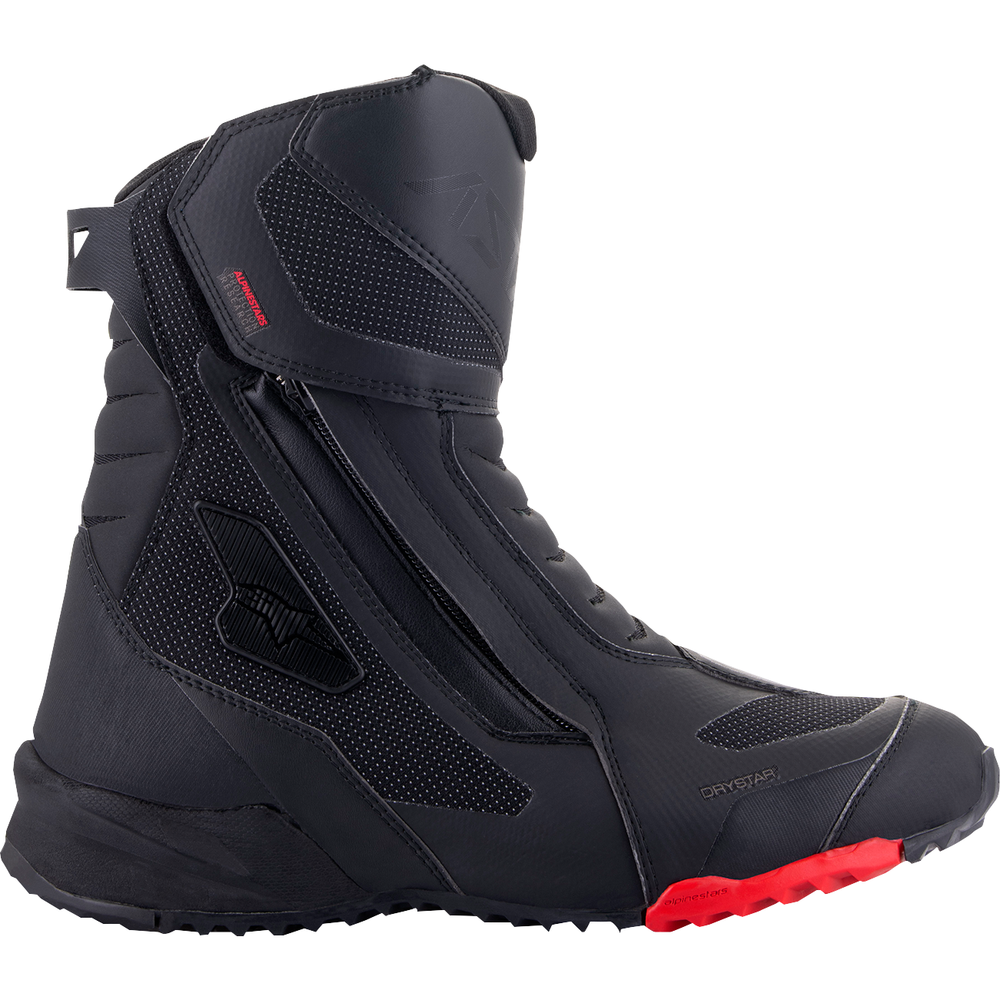 ALPINESTARS RT-7 Drystar? Boots - Black/Red - US 6.5 / EU 40 2443023-13-40
