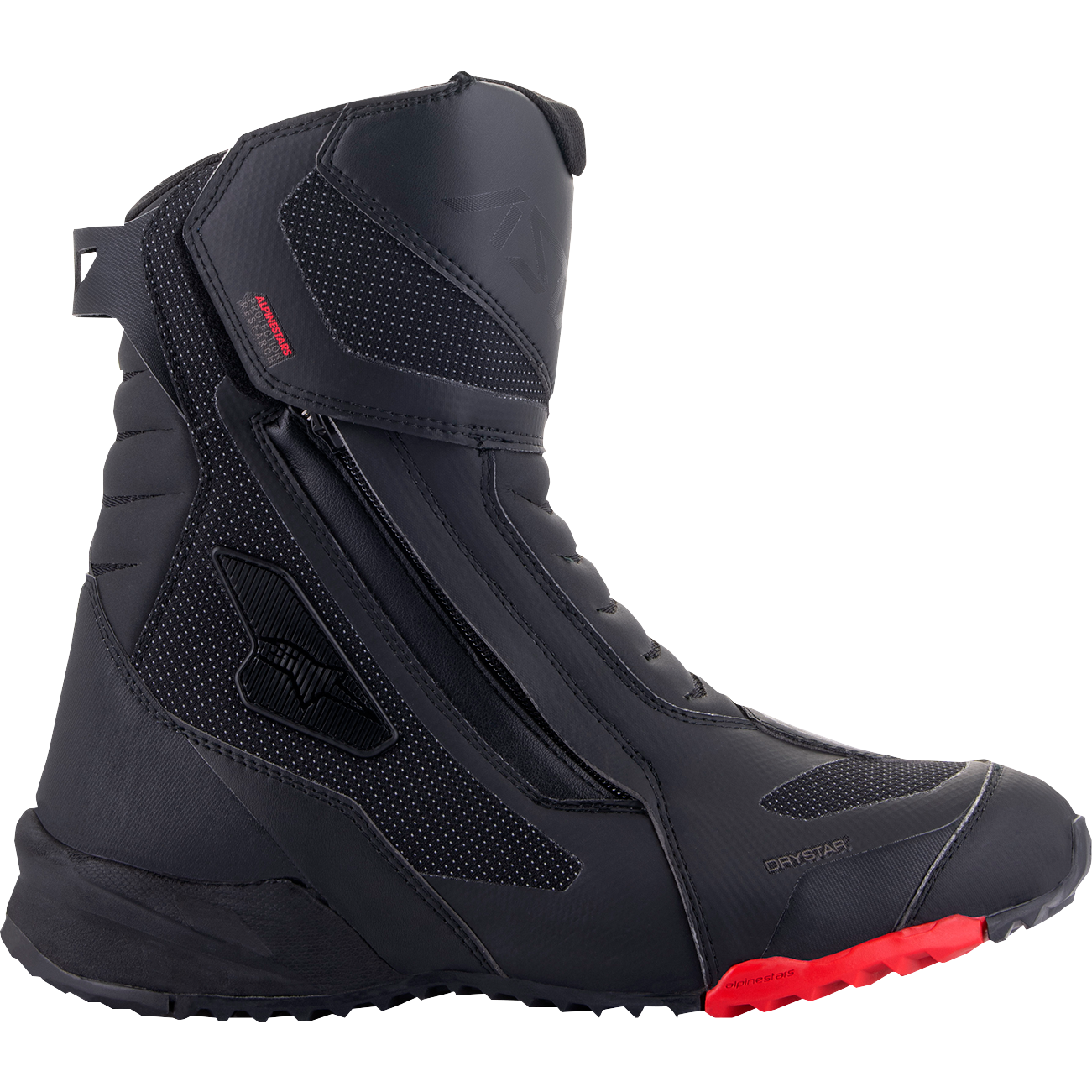 ALPINESTARS RT-7 Drystar? Boots - Black/Red - US 6.5 / EU 40 2443023-13-40