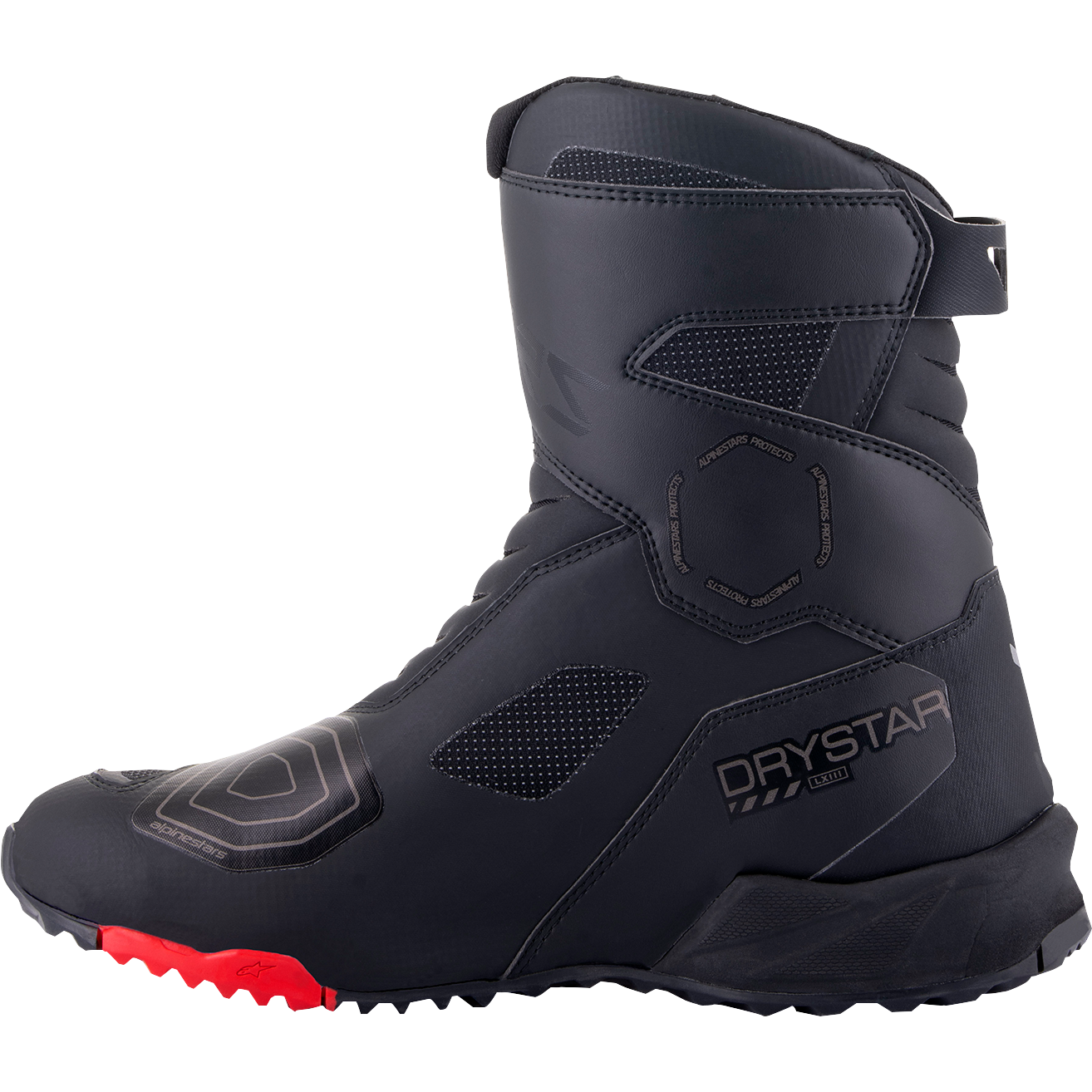 ALPINESTARS RT-7 Drystar? Boots - Black/Red - US 9 / EU 43 2443023-13-43