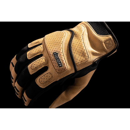 ICON Women's Superduty3* Gloves - Tan - Medium 3302-0926