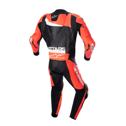 ALPINESTARS GP Plus v4 Leather Suit - Black/Red Fluo/White - US 46 / EU 56 3150523132156