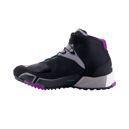 ALPINESTARS Stella CR-X Drystar? Shoes - Black/Gray/Teal/Purple - US 5.5 2611523137055