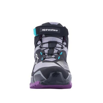 ALPINESTARS Stella CR-X Drystar? Shoes - Black/Gray/Teal/Purple - US 10.5 26115231370105