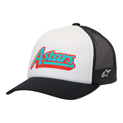 ALPINESTARS Delivery Trucker Hat - White/Black - One Size 1213810102010OS