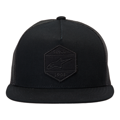 ALPINESTARS Bolt Trucker Hat - Black/Black - One Size 1213810141010OS