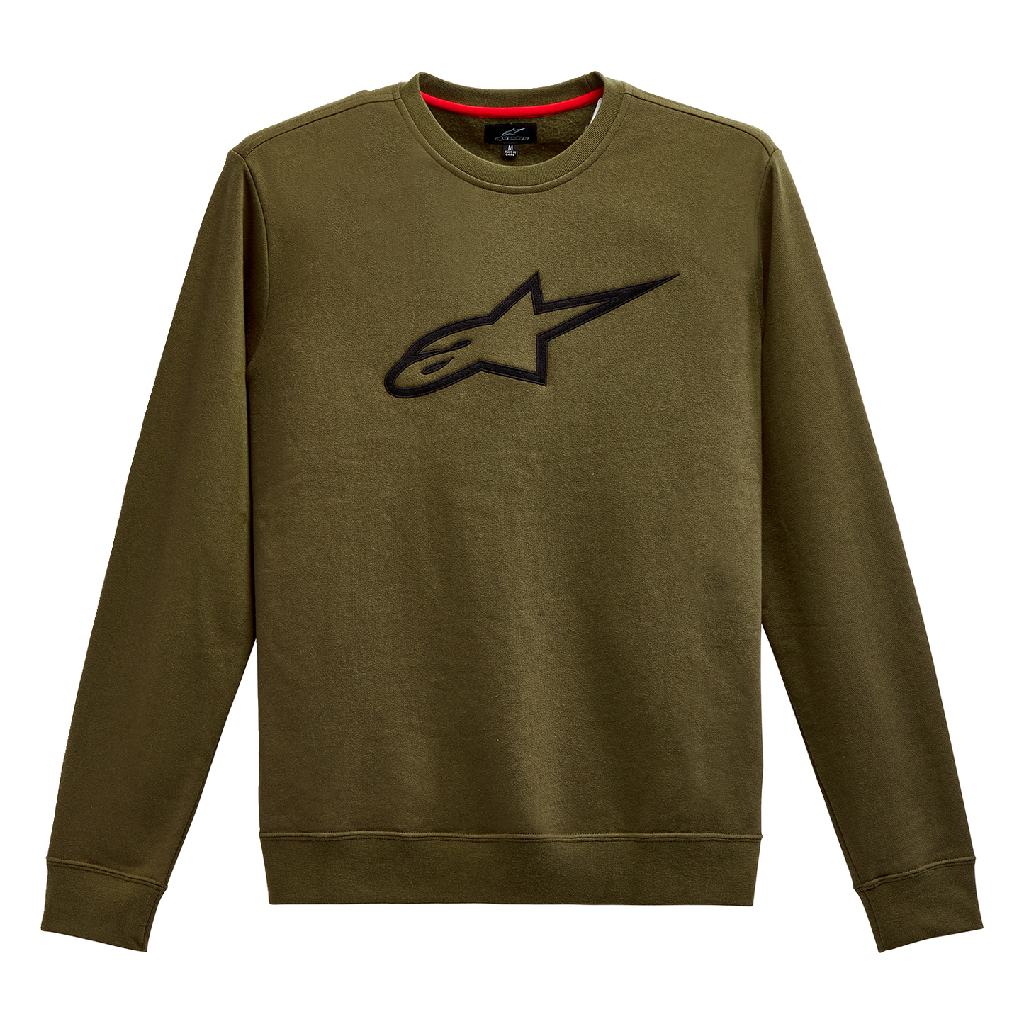 ALPINESTARS Ageless Crew Fleece - Military/Black - 2XL 12125132269102X