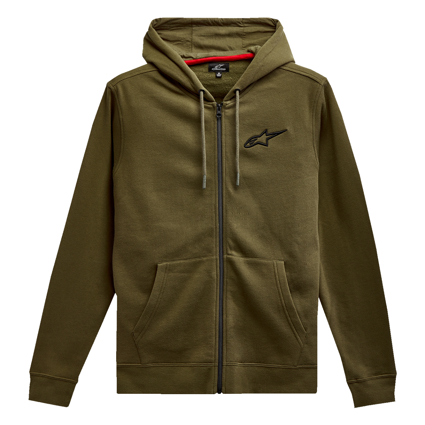 ALPINESTARS Ageless Zip Hoodie - Military/Black - Large 1212536006910L