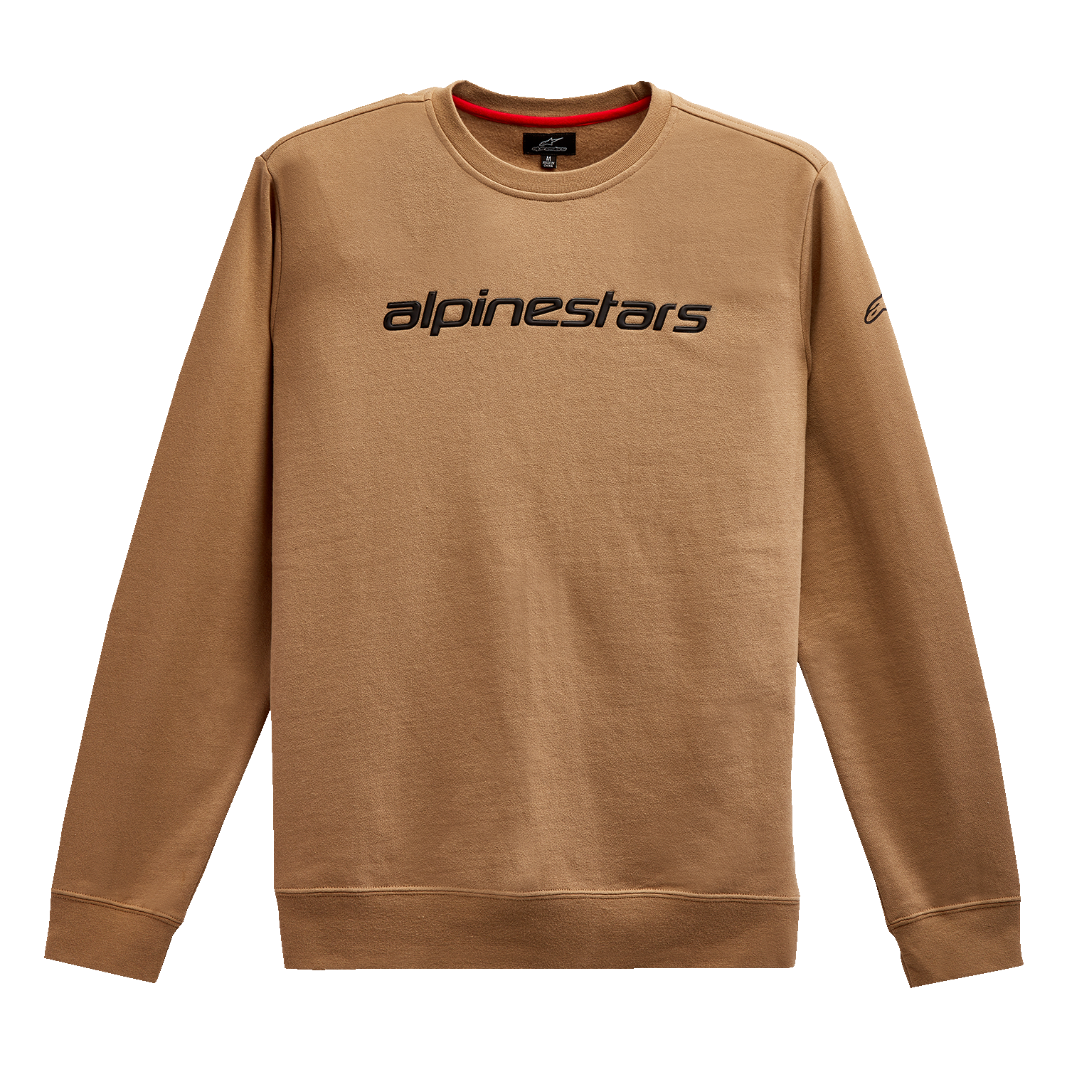 ALPINESTARS Linear Crew Fleece - Sand/Black - 2XL 12125132423102X