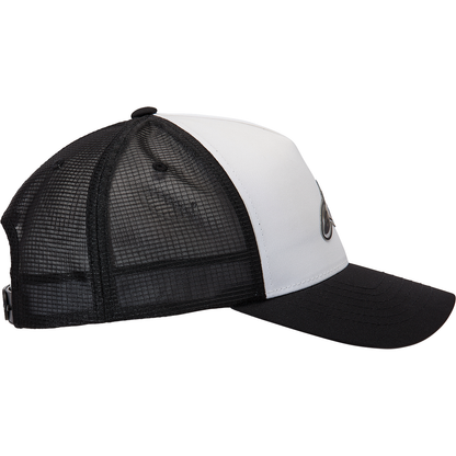 ALPINESTARS Advantage Tech Trucker Hat - White/Black - One Size 1212811602010OS