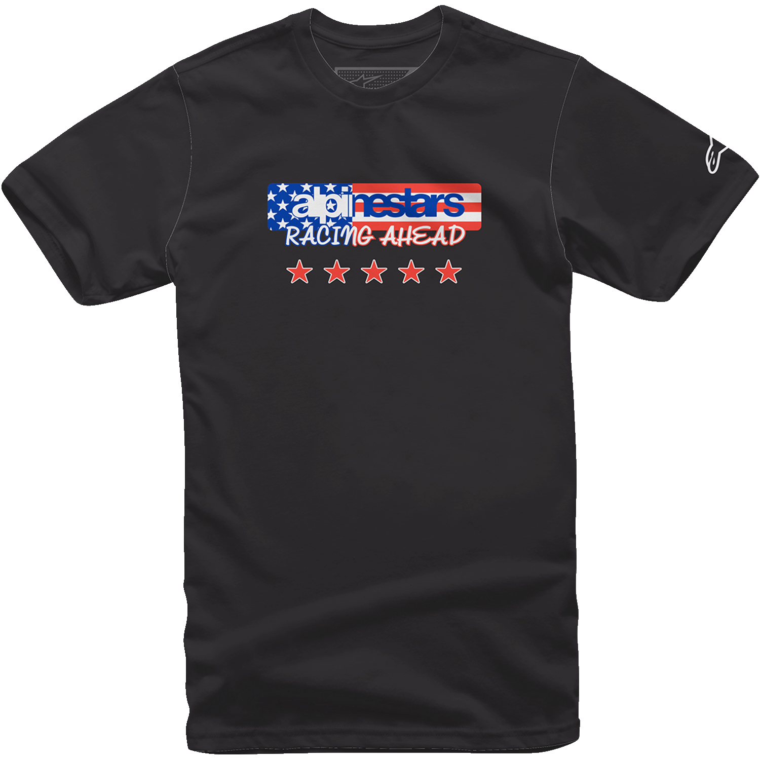 ALPINESTARS USA Again T-Shirt - Black - Large 12137261010L