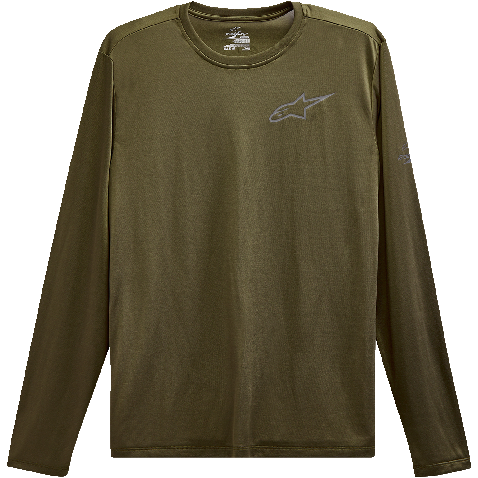 ALPINESTARS Pursue Performance Long-Sleeve T-Shirt - Military Green - Large 123271000690L