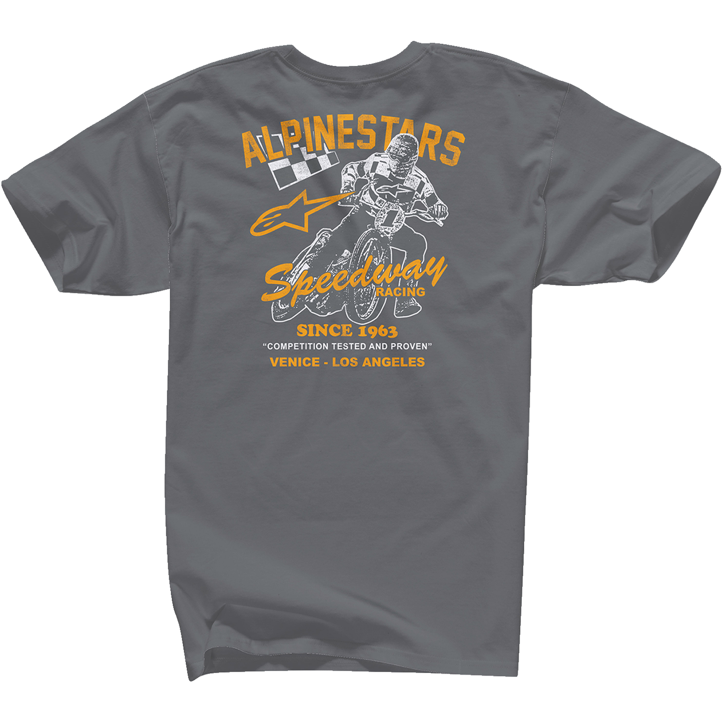 ALPINESTARS Speedway T-Shirt - Charcoal - XL 12137260018XL