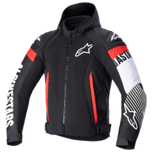 ALPINESTARS Zaca Air Jacket - Black/White/Red Fluo - Medium 3306423-1231-M