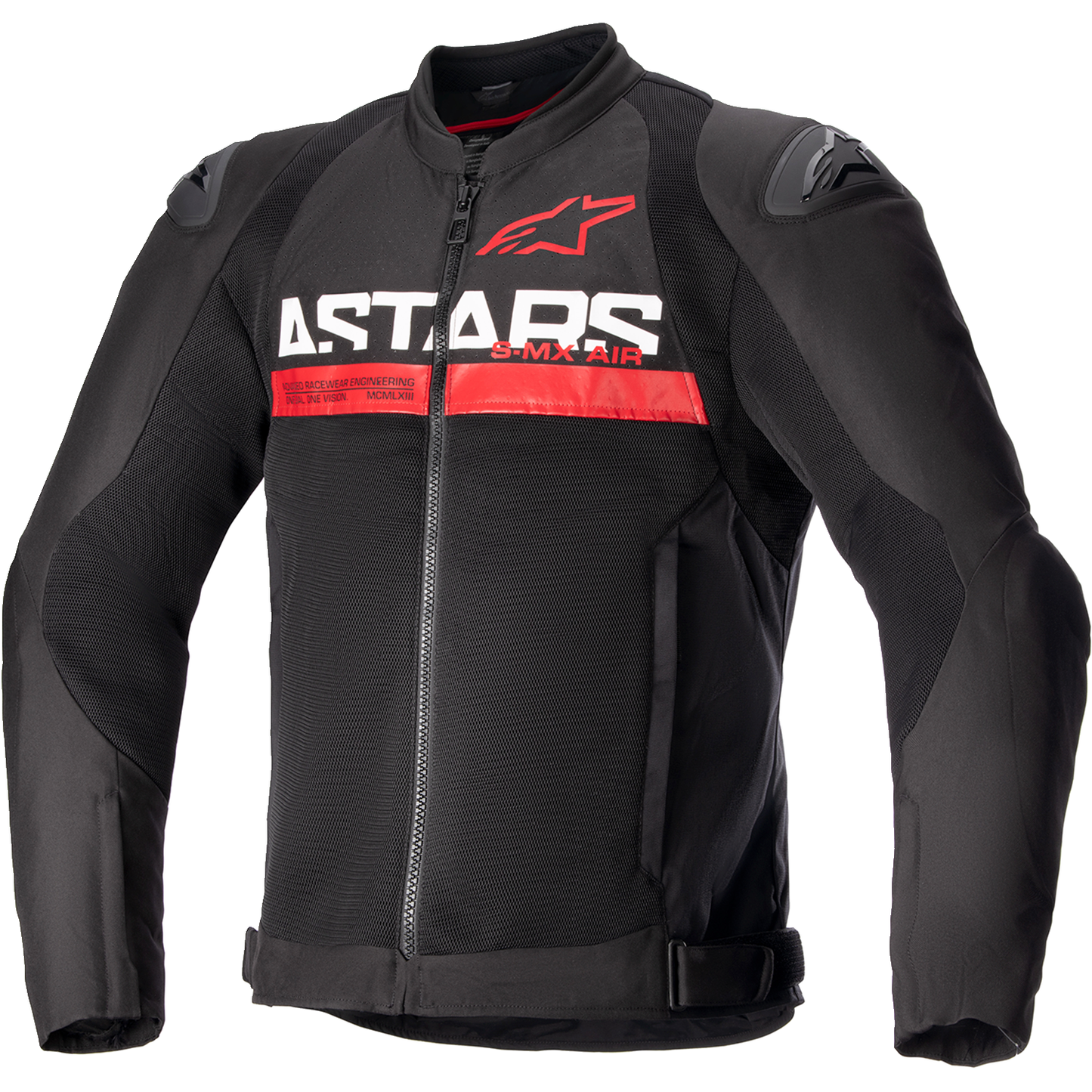 ALPINESTARS SMX Air Jacket - Black/Bright Red - Medium 3306523-1303-M