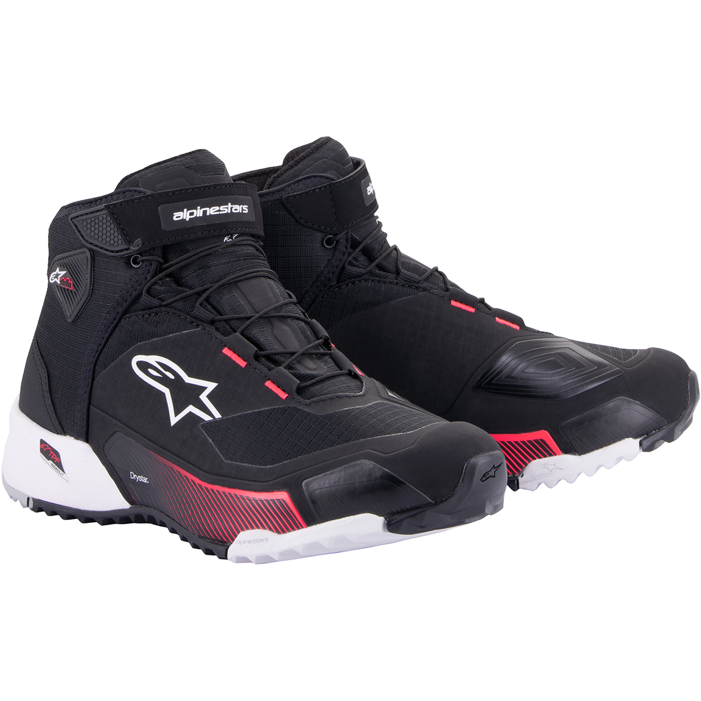 ALPINESTARS Stella CR-X Drystar? Shoes - Black/White/Pink - US 9.5 2611523183295
