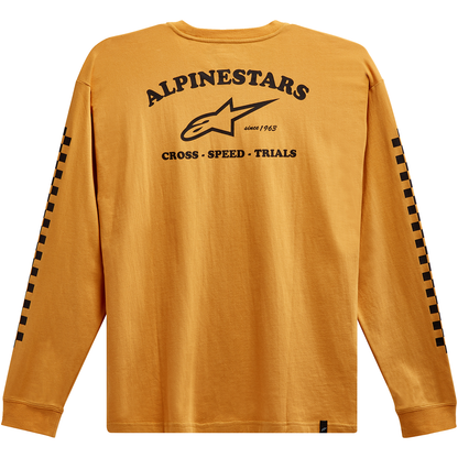 ALPINESTARS Sunday Long-Sleeve T-Shirt - Gold - XL 12137184059XL