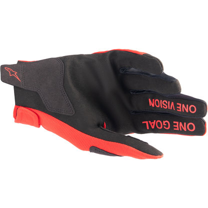 ALPINESTARS Youth Radar Gloves - Mars Red/Silver - 2XS 3541824-385-2X