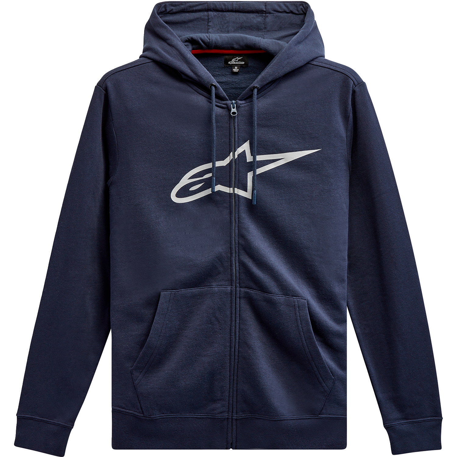 ALPINESTARS Ageless II Zip Hoodie - Navy/Gray - Medium 1038530527011M