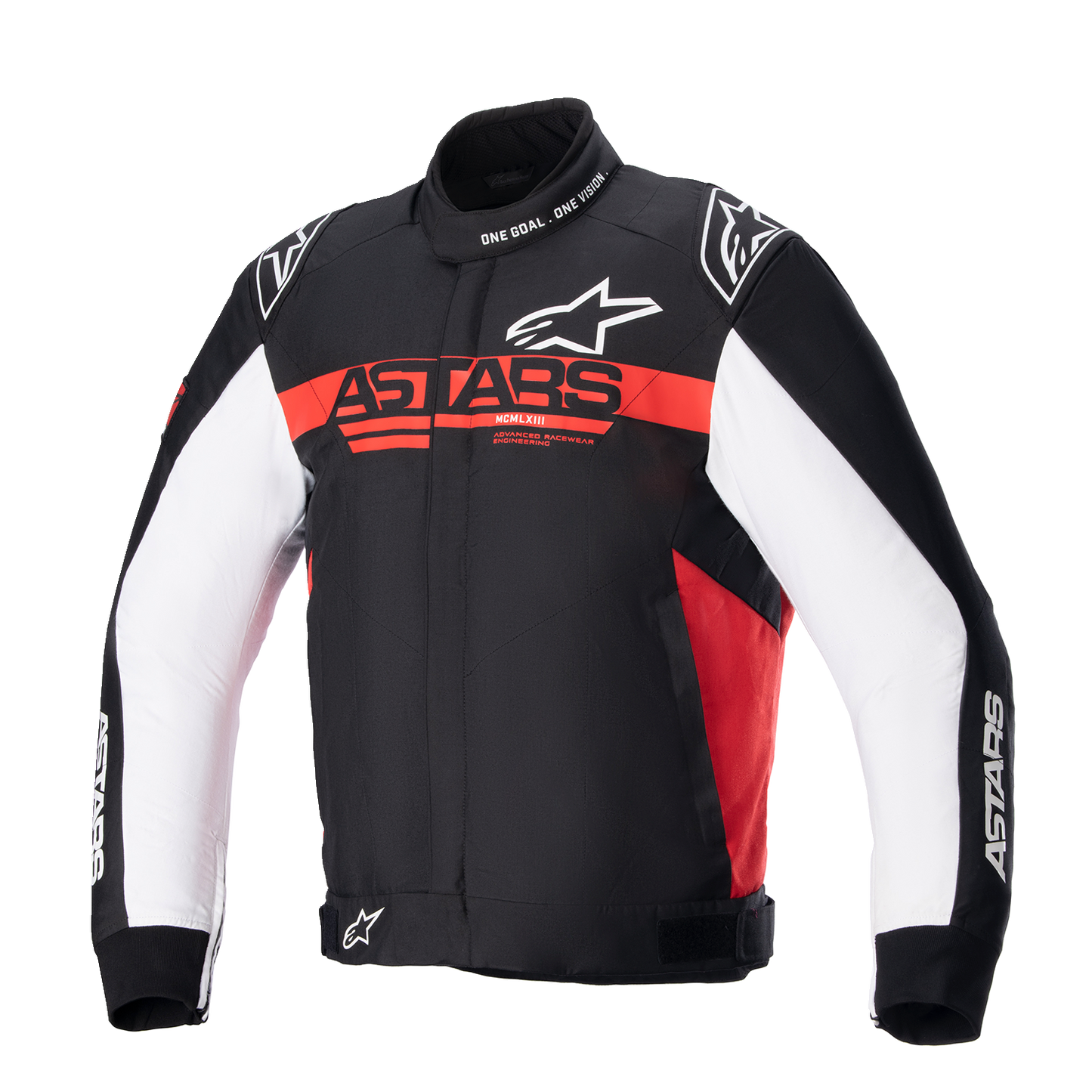 ALPINESTARS Monza Sport Jacket - Black/Bright Red/White - XL 3306723-1342-XL