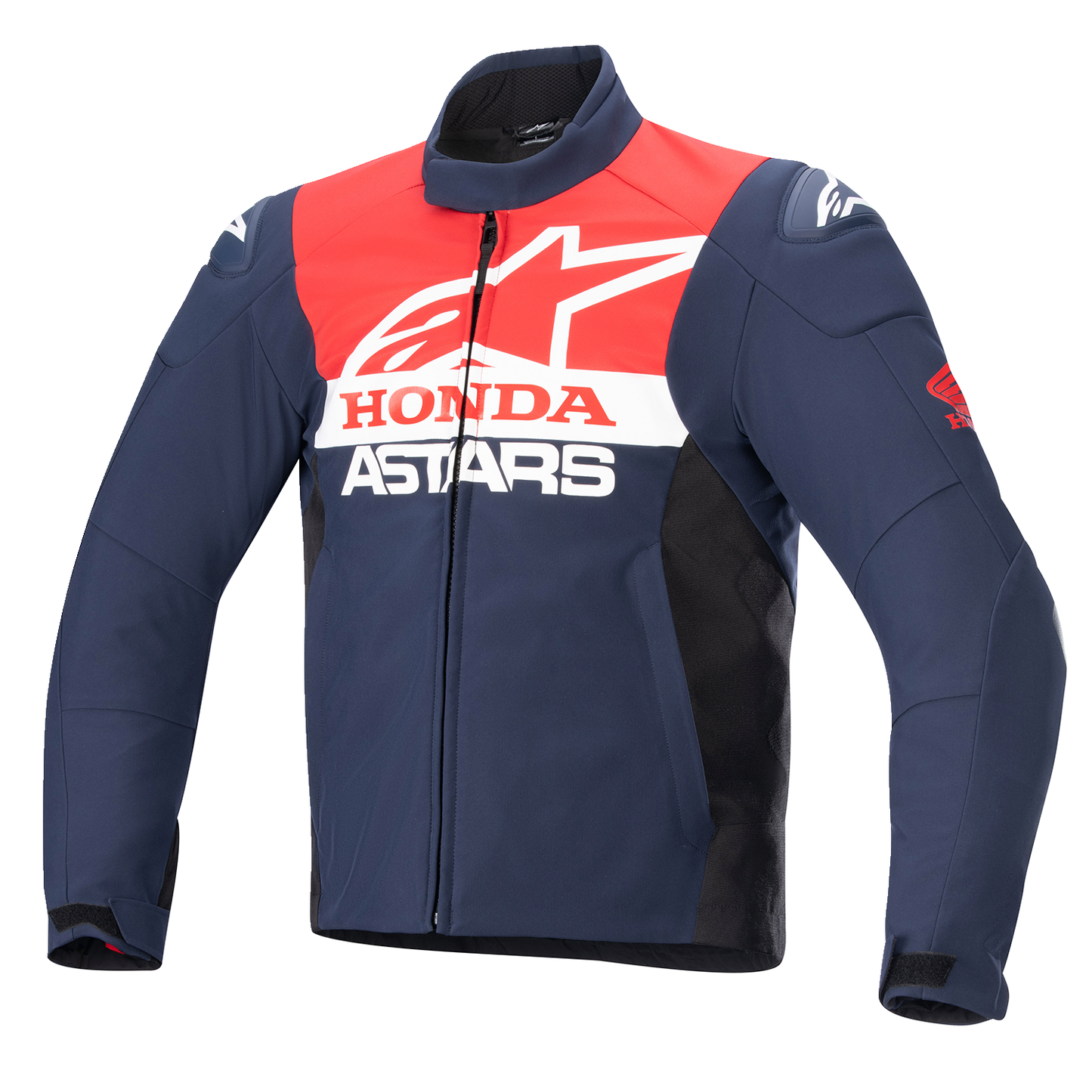 ALPINESTARS Honda SMX Waterproof Jacket - Blue/Black/Red - Large 3206223-7163-L
