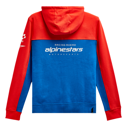 ALPINESTARS H Block Hoodie - Warm Red/Bright Blue - XL 1213510703171XL