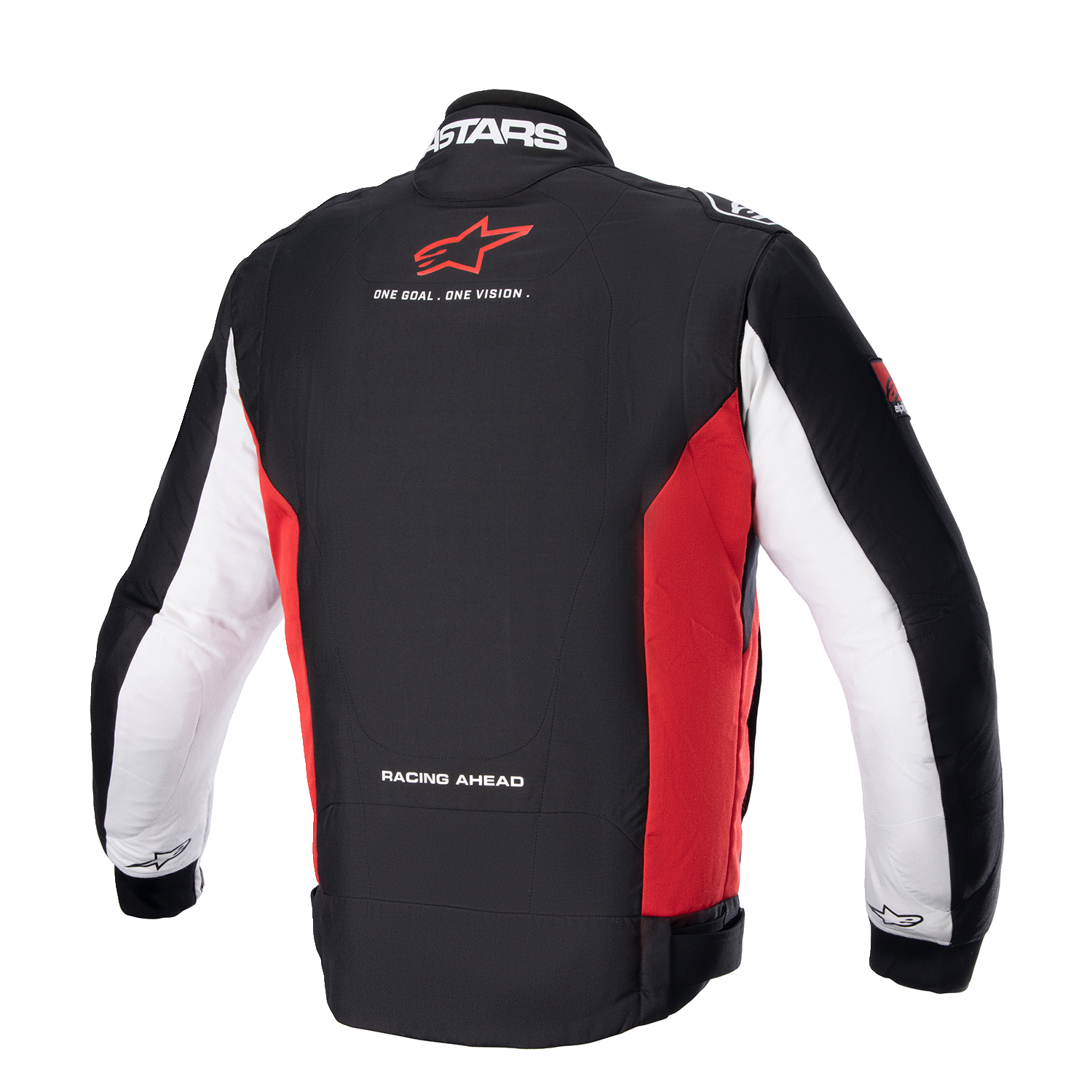 ALPINESTARS Monza Sport Jacket - Black/Bright Red/White - 4XL 3306723-1342-4X