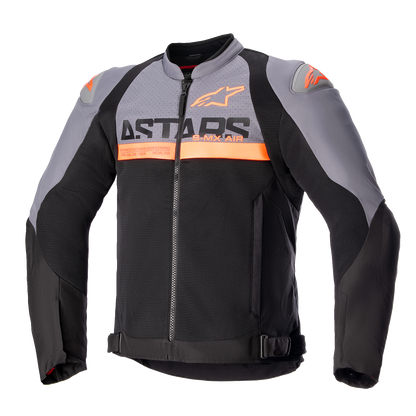 ALPINESTARS SMX Air Jacket - Dark Gray/Black/Orange Fluo - XL 3306523-914-XL