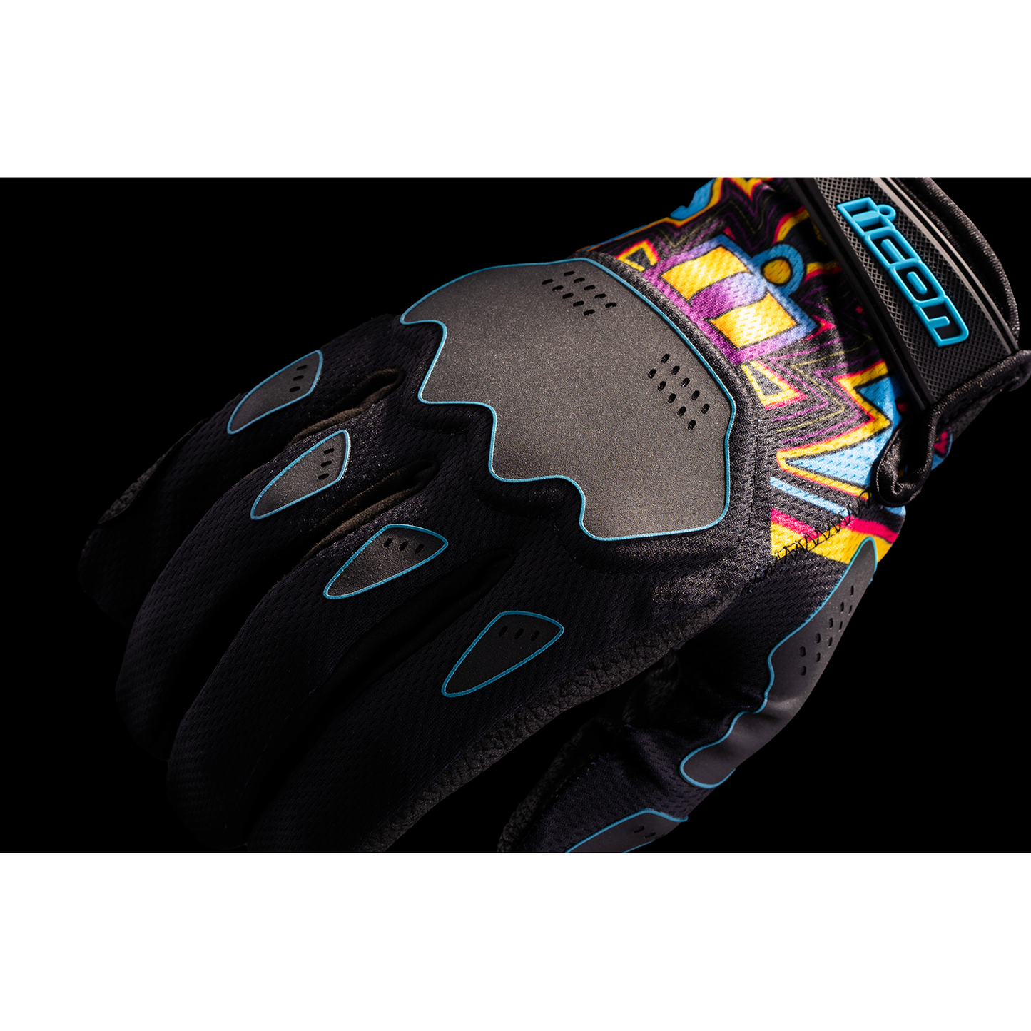 ICON Hooligan* Lucky Lid Gloves - Black - Small 3301-4641